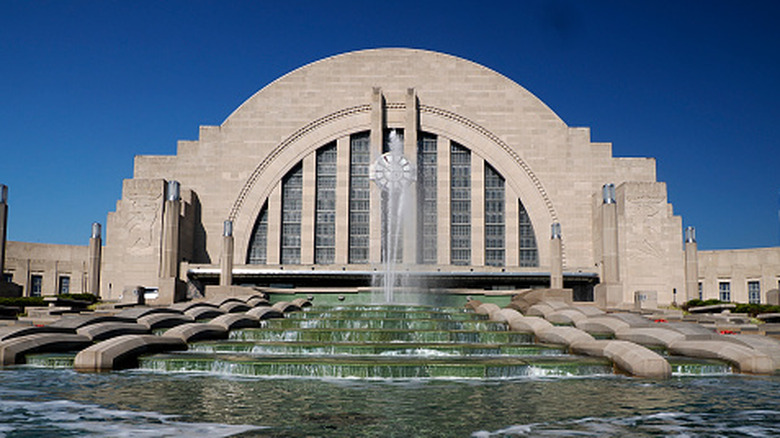 Exterior of Union Terminal, Cincinnati