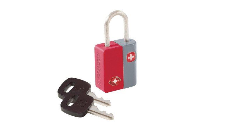 SwissGear TSA-Approved Travel Sentry Mini Key Lock with two keys,