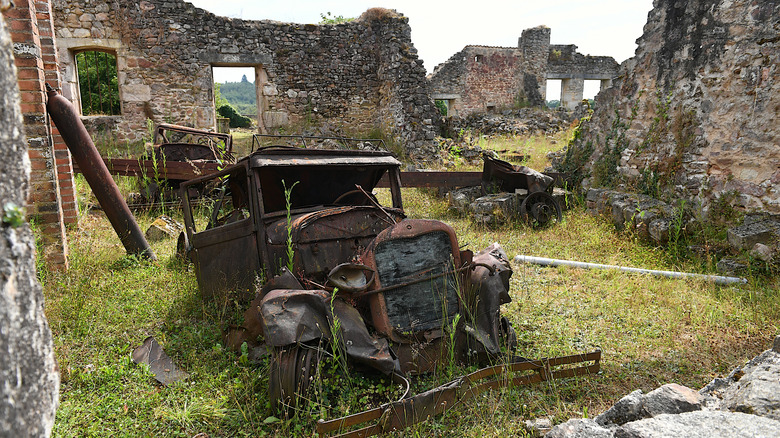 Ruins of Oradour-sur-Glane