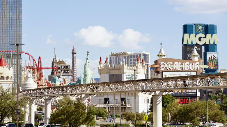 Las Vegas skyline during the day