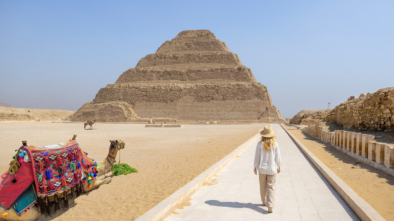 The Step Pyramid in Saqqara
