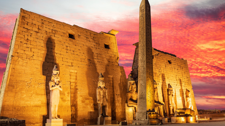 Entrance to Luxor Temple