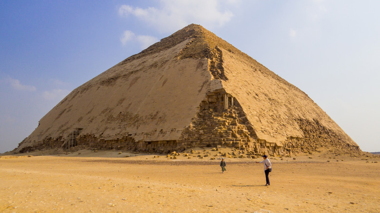 The Red Pyramid in Dahshur