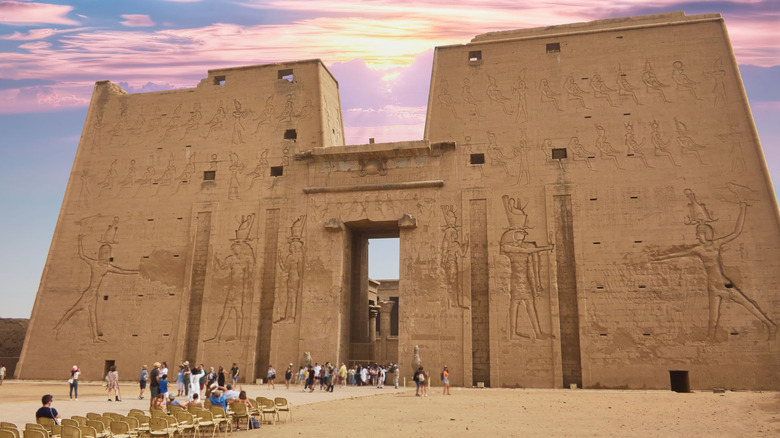 Temple of Horus in Edfu