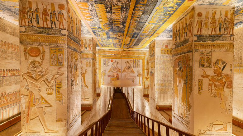 Ramesses VI tomb in the valley of the kings Luxor