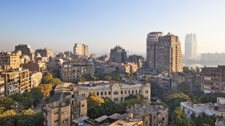 Zamalek in the center of Cairo