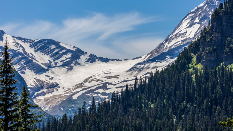 Jackson Glacier in Glacier National Park, Montana