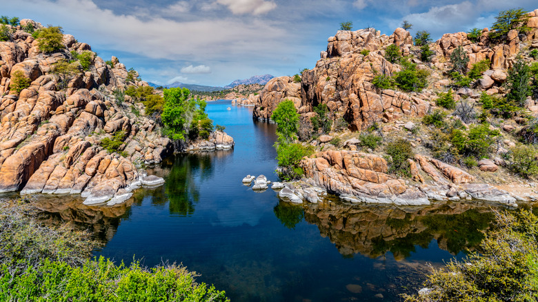 The Granite Dells at Watson Lake near Prescott, Arizona