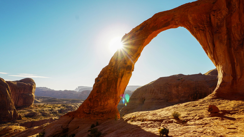 Stone arch in Moab, Utah