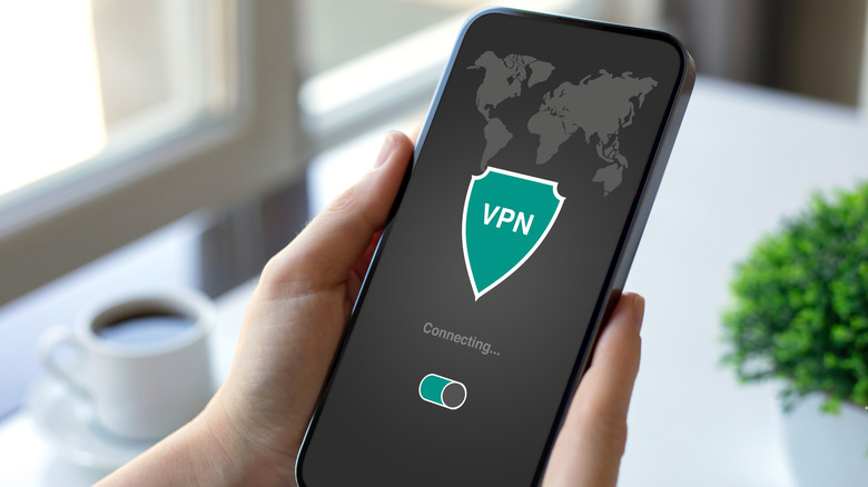Changing VPN on a mobile device