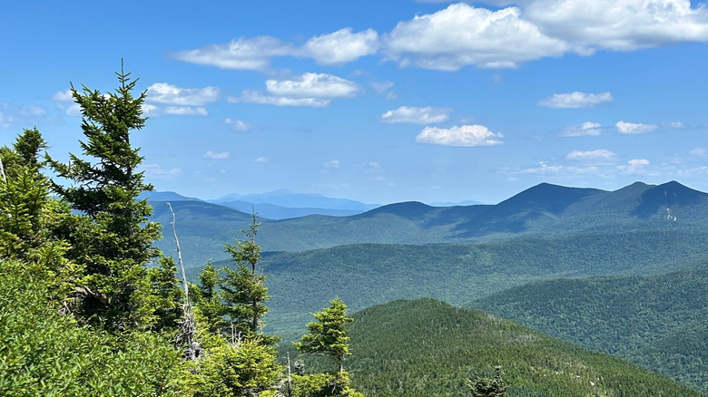 View of Mount Washington from Sandwich Mountain