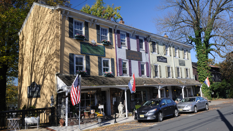 Historic buildings in Lambertville, New Jersey