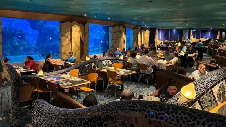 Interior of Coral Reef Restaurant