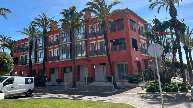 Exterior of MiM Hotel in Sotogrande, Spain