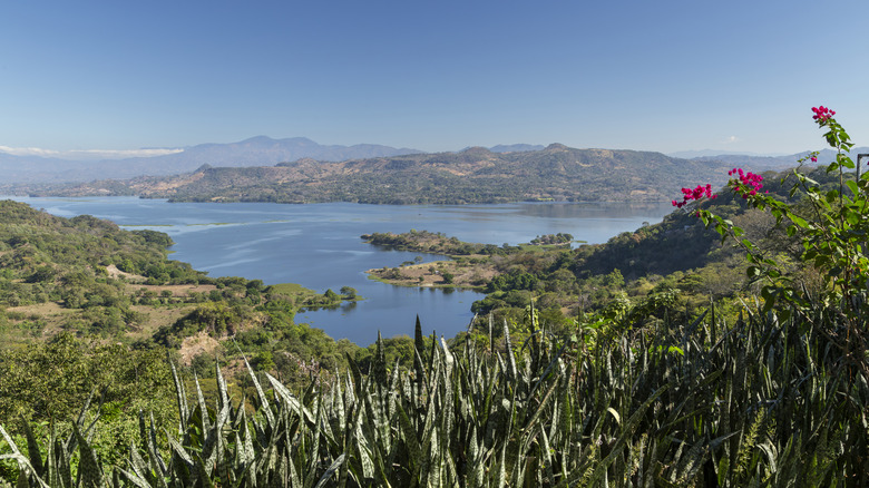 lake in Suchitoto, El Salvador