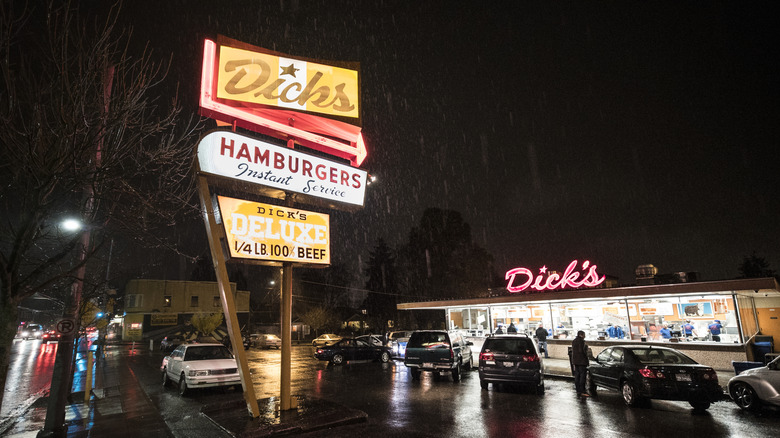 Dick's Drive-In in Seattle, Washington