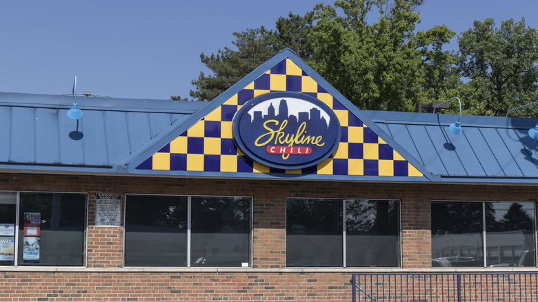 A Skyline Chili storefront in Cincinnati