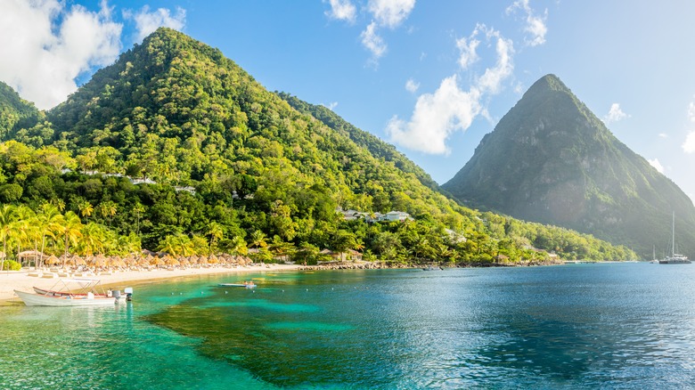 Mountains in St. Lucia