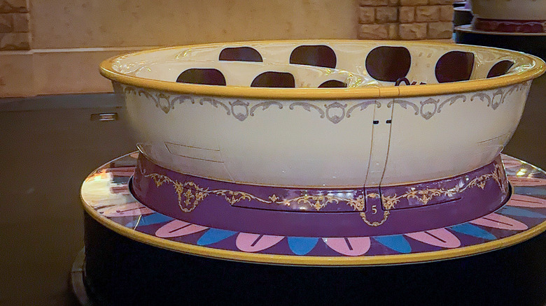 Teacup from Enchanted Tale of Beauty and the Beast at Tokyo Disneyland