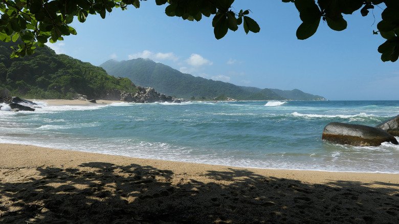 Playa La Piscina's gentle waves