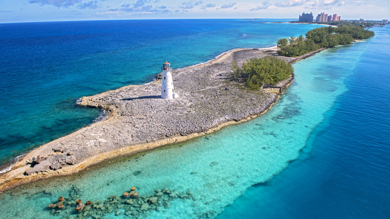 Lighthouse on Paradise Island, Bahamas