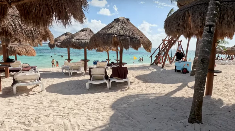 Beach at Secrets Akumal resort