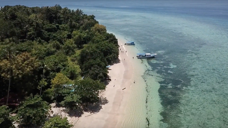 Siladen Resort & Spa from above