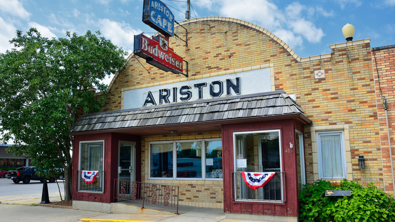 The Ariston Cafe on Route 66 in Litchfield, Illinois