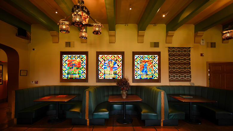 The famous Turquoise Room in La Posada hotel in Winslow, Arizona