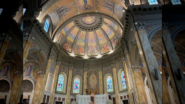 St. Ann Arts center frescoes