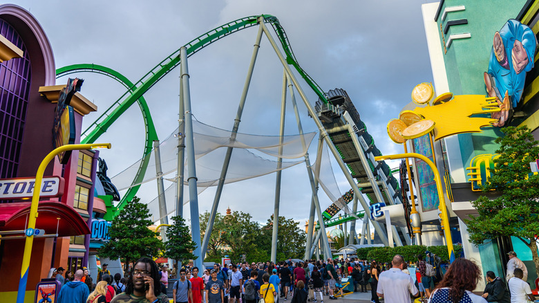 Crowds at Universal Orlando Resort