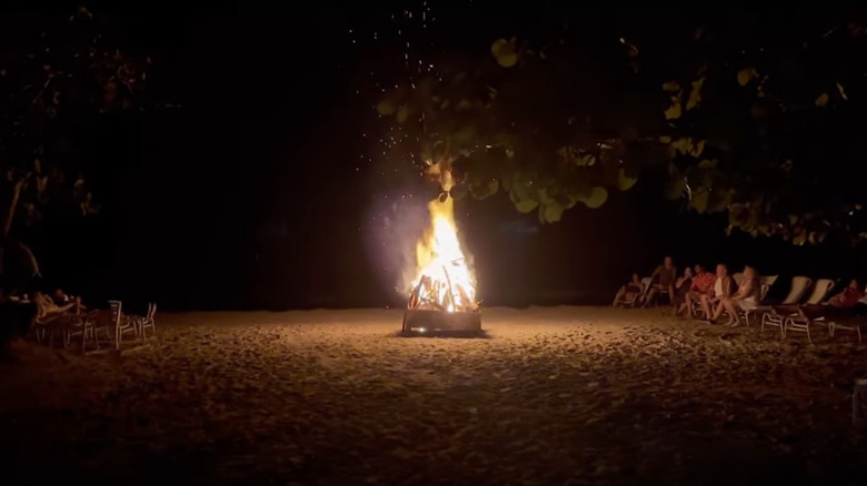 Bonfire night at Couples Negril