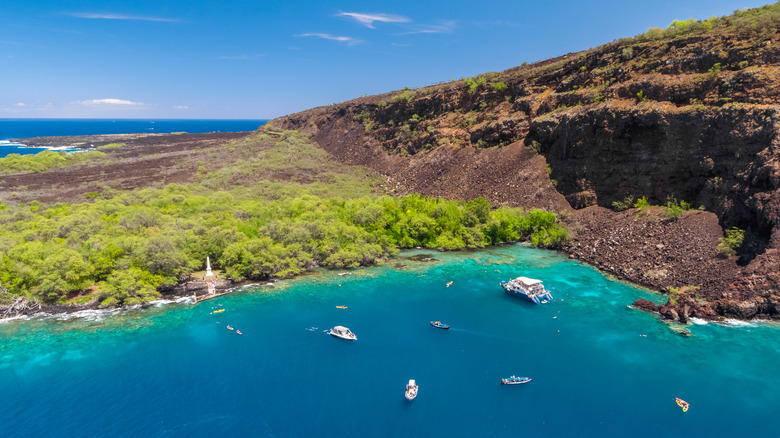 Kealakekua Bay on Big Island