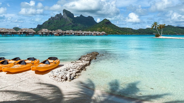 Bora Bora overwater bungalow