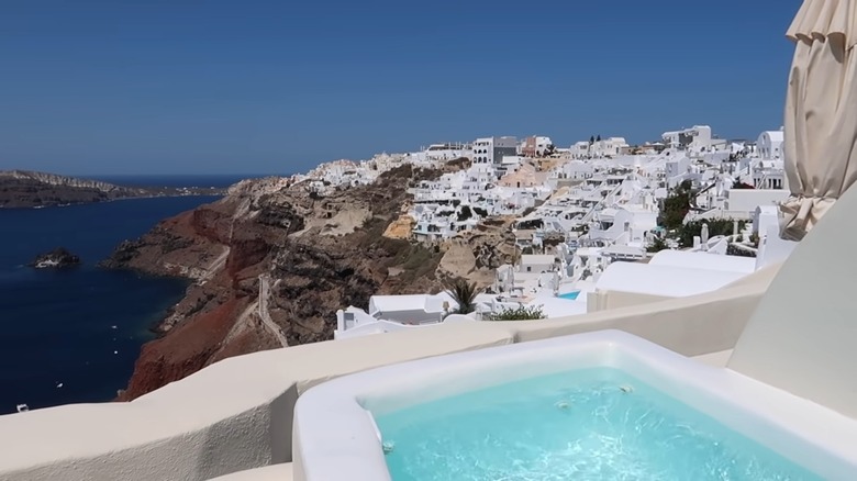Pool at Canaves Oia Suites