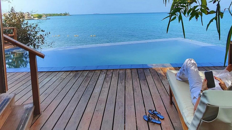 Private pool at Las Islas