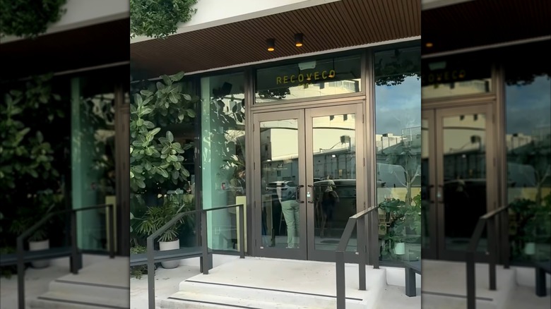 Outside of the Recoveco restaurant in South Miami