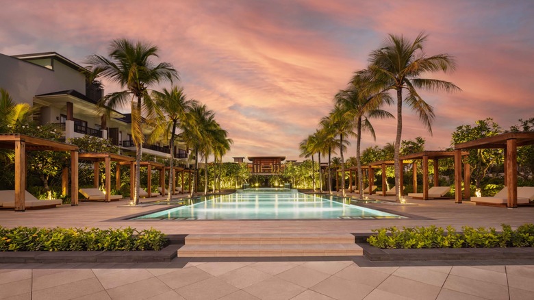 The main pool at Regent Bali Canggu