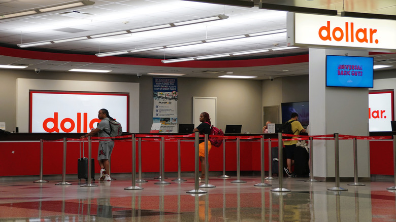 A Dollar Car Rental in Miami, Florida