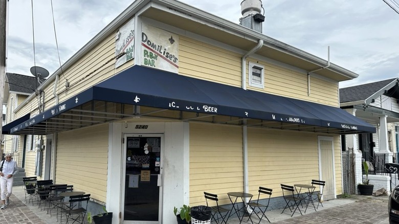 Exterior of Domilise's Po-Boy & Bar