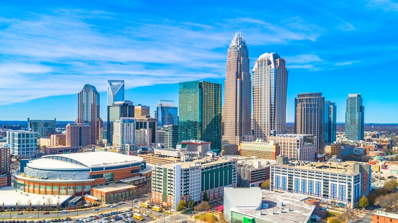 Skyscrapers and buildings of Charlotte, North Carolina