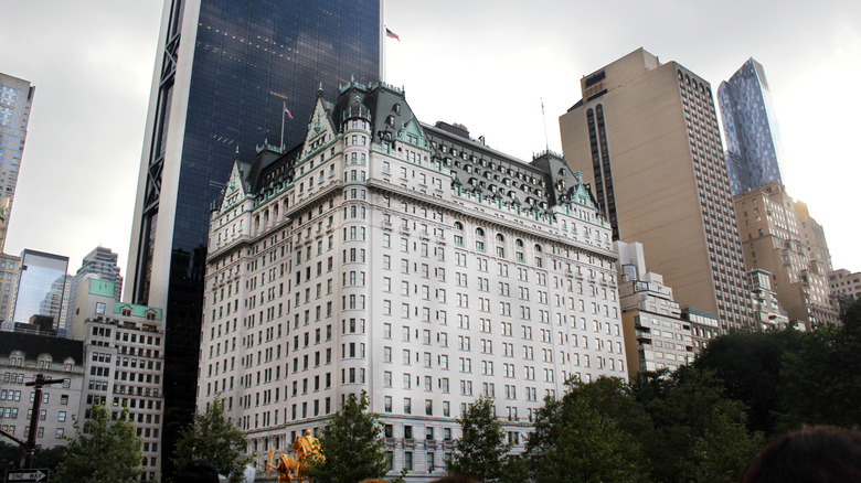 Exterior of The Plaza in New York City