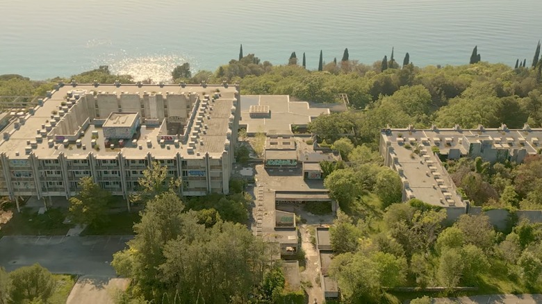 Exterior of Haludovo Palace Hotel