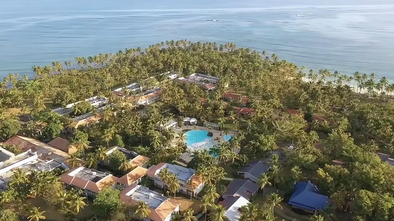 Aerial view Wyndham Alltra Samana, Dominican Republic