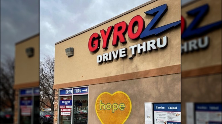 The Gyroz drive-through in Denver, Colorado