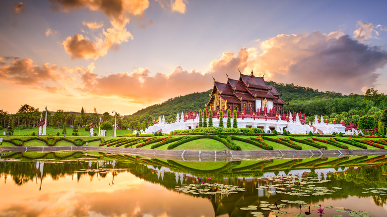 Royal Flora Ratchaphruek Park in Chiang Mai, Thailand