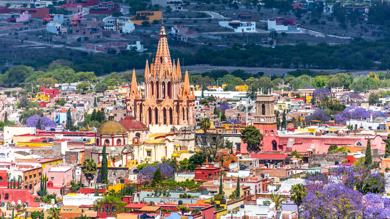The San Miguel de Allende skyline
