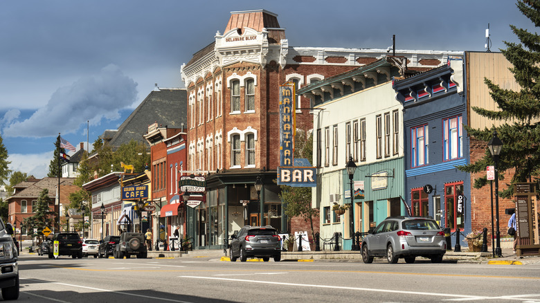 Buildings in downtown Leadville