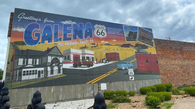 Greetings to Galena mural