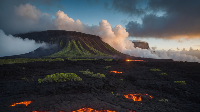 Hawaii Volcanoes National Park, located on the Big Island of Hawaii, is a unique and dynamic landscape where visitors can witness the power of nature firsthand